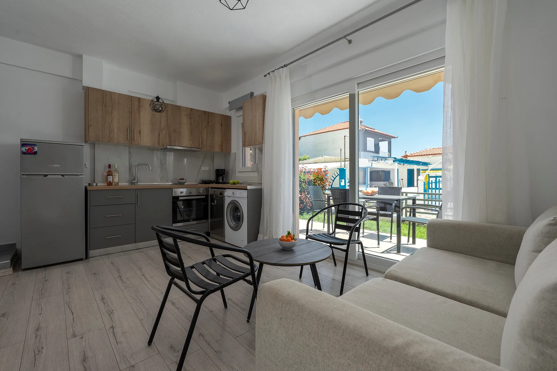 Sea La Vie Villas-Two Level Apartment Dionysos dnevna soba